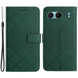 Coverup Rhombus Book Case - OnePlus Nord 4 Hoesje - Groen