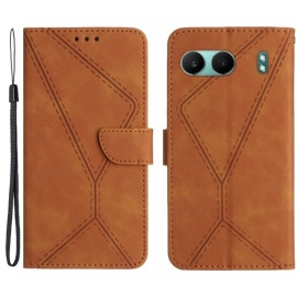 Coverup Book Case - OnePlus Nord 4 Hoesje - Bruin