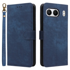 Coverup Book Case met Koord - OnePlus Nord 4 Hoesje - Blauw
