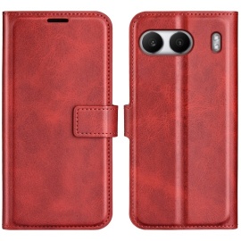 Coverup Deluxe Book Case - OnePlus Nord 4 Hoesje - Rood