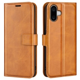 Coverup Deluxe Book Case - iPhone 16 Plus Hoesje - Bruin