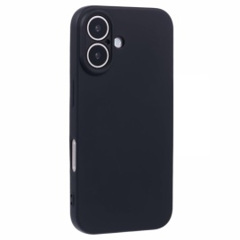 Coverup Colour TPU Back Cover - iPhone 16 Plus Hoesje - Charcoal Black