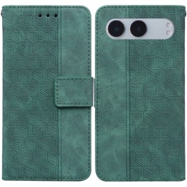 Coverup Geometric Book Case - OnePlus Nord 4 Hoesje - Groen