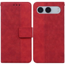Coverup Geometric Book Case - OnePlus Nord 4 Hoesje - Rood