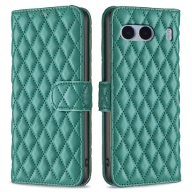 BINFEN Rhombus Book Case - OnePlus Nord 4 Hoesje - Groen