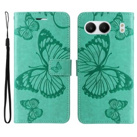 Coverup Vlinders Book Case - OnePlus Nord 4 Hoesje - Mintgroen