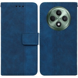 Coverup Geometric Book Case - OPPO Reno12 F 5G Hoesje - Blauw