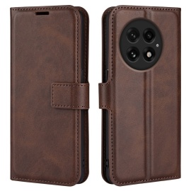 Coverup Deluxe Book Case - OnePlus 13 Hoesje - Donkerbruin