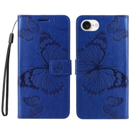 Coverup Vlinders Book Case - iPhone 16e Hoesje - Blauw