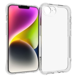 Coverup TPU Back Cover met AirBag Corners - iPhone 16e Hoesje - Transparant