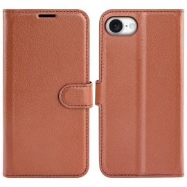 Coverup Book Case - iPhone 16e Hoesje - Bruin
