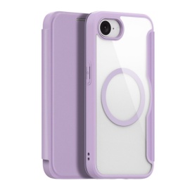 Dux Ducis Skin X Pro Series Book Case - MagSafe Compatible - iPhone 16e Hoesje - Lavendel