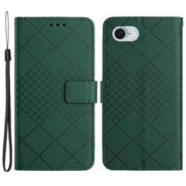 Coverup Rhombus Book Case - iPhone 16e Hoesje - Groen