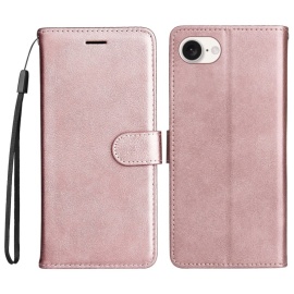 Coverup Book Case - iPhone 16e Hoesje - Rose Gold