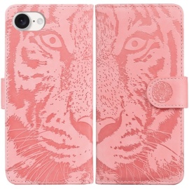 Coverup Tiger Book Case - iPhone 16e Hoesje - Roze