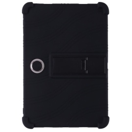 Coverup Siliconen Back Cover met Kickstand - OPPO Pad SE Hoesje - Zwart