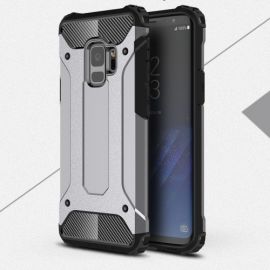 Armor Hybrid Case Samsung Galaxy S9 - Zilver