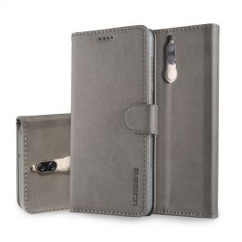 Luxe Book Case - Huawei Mate 10 Lite Hoesje - Grijs