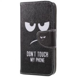 Book Case Hoesje Samsung Galaxy S9 - Don’t Touch