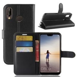 Book Case - Huawei P20 Lite Hoesje - Zwart