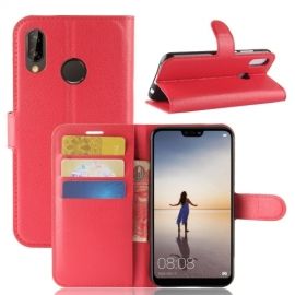 Book Case - Huawei P20 Lite Hoesje - Rood