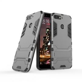 Armor Kickstand Case Huawei Y6 (2018) - Grijs