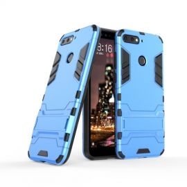 Armor Kickstand Case Huawei Y6 (2018) - Lichtblauw