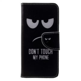 Book Case Samsung Galaxy A6 (2018) Hoesje - Don’t Touch