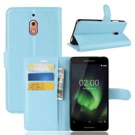 Book Case - Nokia 2.1 Hoesje - Lichtblauw