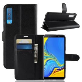 Book Case Samsung Galaxy A7 (2018) Hoesje - Zwart