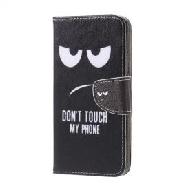 Book Case Huawei Mate 20 Lite Hoesje - Don’t Touch