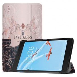 Tri-Fold Book Case - Lenovo Tab E7 Hoesje - Invita