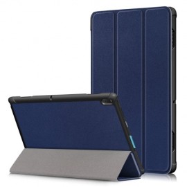 Tri-Fold Book Case - Lenovo Tab E10 Hoesje - Blauw