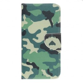 Book Case Samsung Galaxy A70 Hoesje - Camouflage