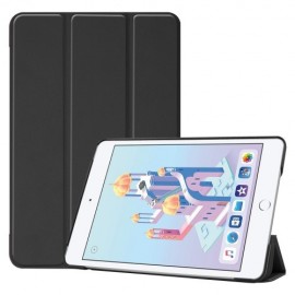 Tri-Fold Book Case met Wake/Sleep - iPad Mini 4 / 5 Hoesje - Zwart