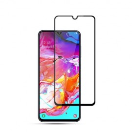 Full-Cover Screen Protector - Tempered Glass - Samsung Galaxy A70 - Zwart