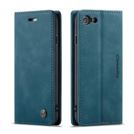 CaseMe Book Case - iPhone SE (2020 / 2022) / 8 / 7 Hoesje - Blauw