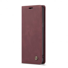 CaseMe Book Case - Samsung Galaxy S9 Hoesje - Bordeaux