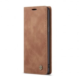 CaseMe Book Case Samsung Galaxy S9 Hoesje - Bruin
