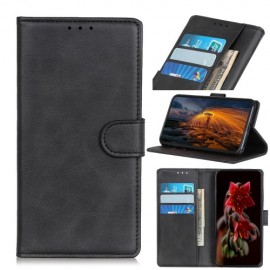 Luxe Book Case - Nokia 1 Plus Hoesje - Zwart