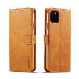 Luxe Book Case - iPhone 11 Pro Hoesje - Bruin
