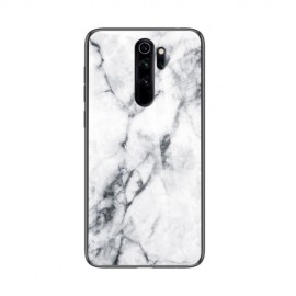 Marble Glass Back Cover - Xiaomi Redmi Note 8 Pro Hoesje