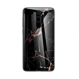 Marble Glass Back Cover - Xiaomi Redmi Note 8 Pro Hoesje
