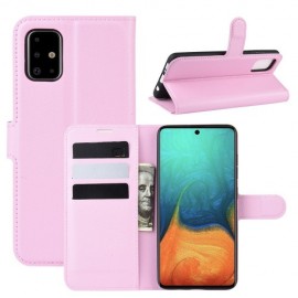 Book Case - Samsung Galaxy A71 Hoesje - Pink