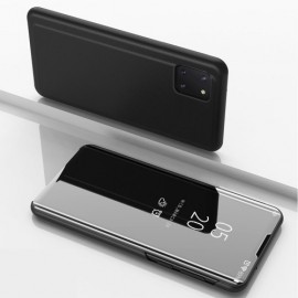 Mirror View Case Samsung Galaxy Note 10 Lite Hoesje - Zwart
