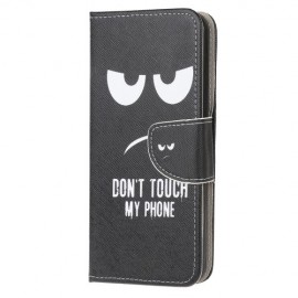 Book Case Samsung Galaxy A51 Hoesje - Don’t Touch