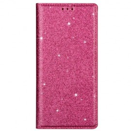 Glitter Book Case - Samsung Galaxy S20 Hoesje - Roze