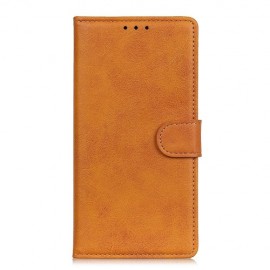 Luxe Book Case - Xiaomi Mi 10 Pro Hoesje - Bruin