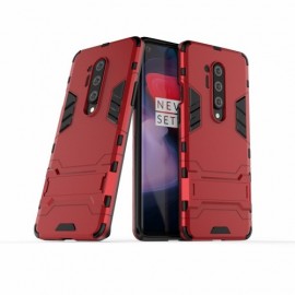 Coverup Armor Kickstand Back Cover - OnePlus 8 Pro Hoesje - Rood