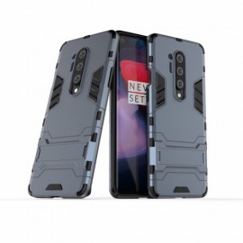 Armor Kickstand OnePlus 8 Pro Hoesje - Blauw